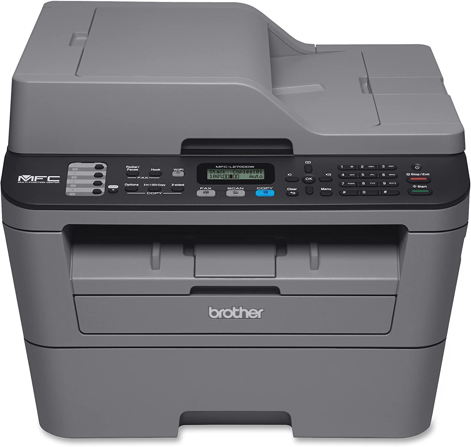 Brother Compact Monochrome MFC-L2710DW